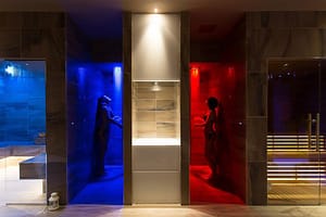 frigidarium con docce